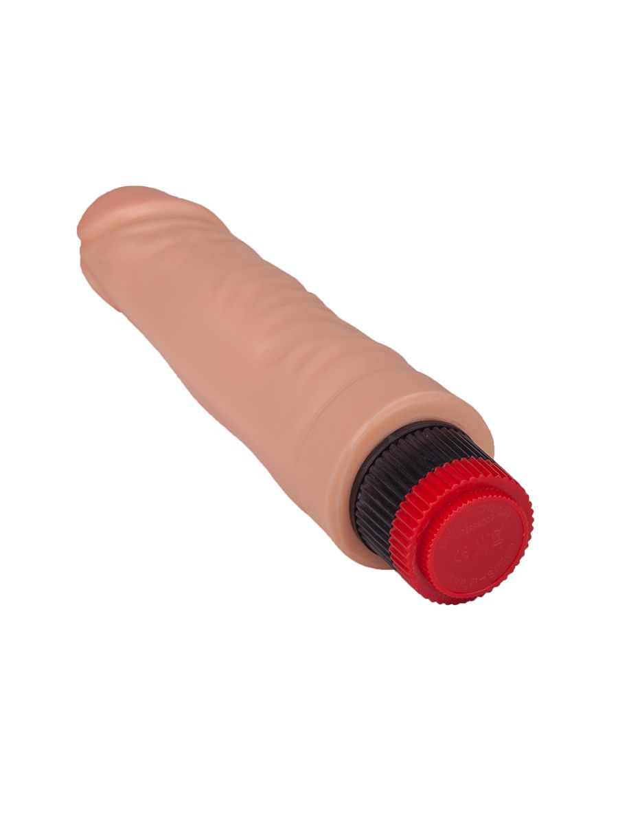 Гелевый вибратор с крупной головкой - 17,5 см. 4