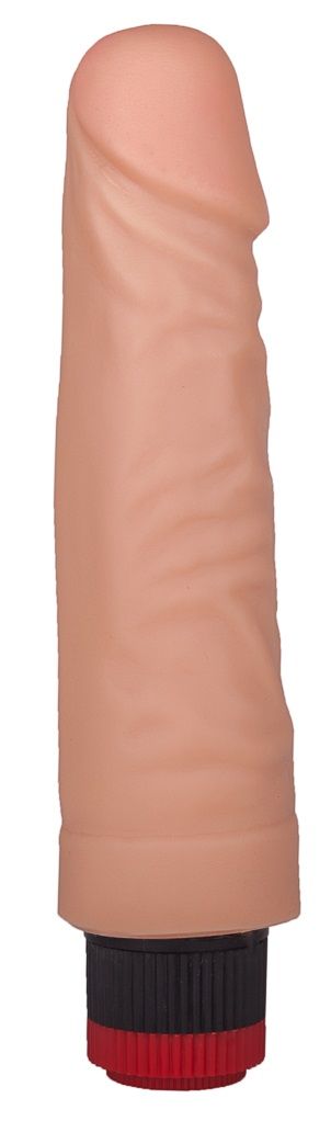 Гелевый вибратор с крупной головкой - 17,5 см. 1