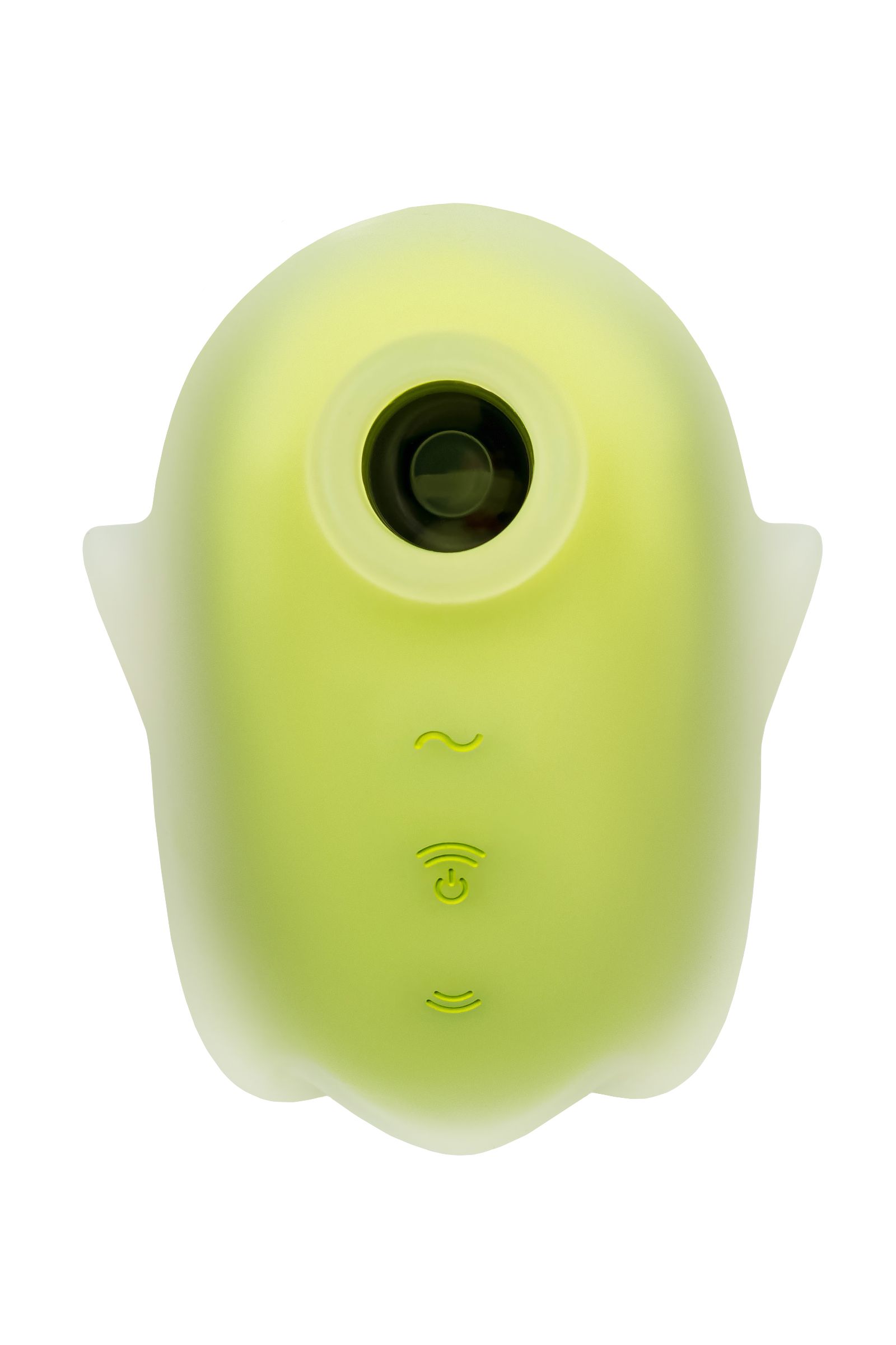 Желтый люминесцентный вакуум-волновой стимулятор клитора Glowing Ghost 1