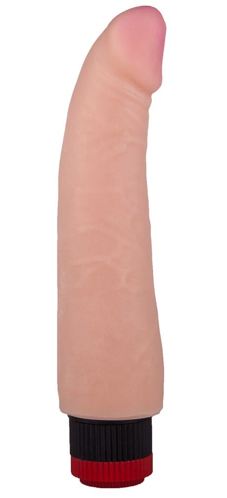 Реалистичный вибратор без мошонки с встроенным контроллером - 21,2 см. 1