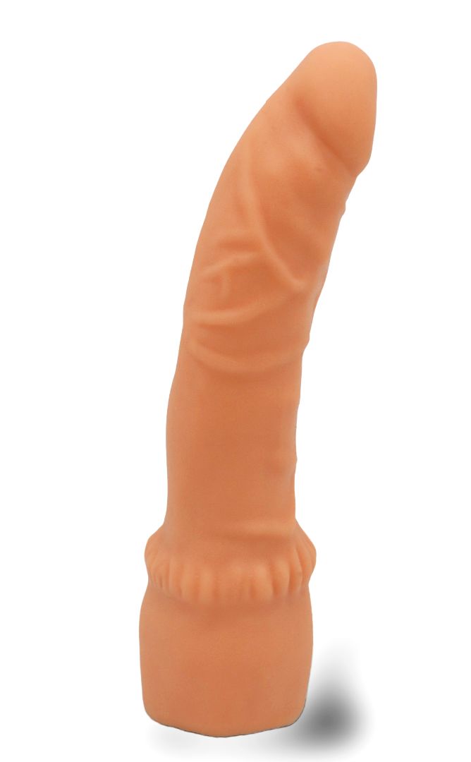 Реалистичный страпон телесного цвета - 19,3 см. 2
