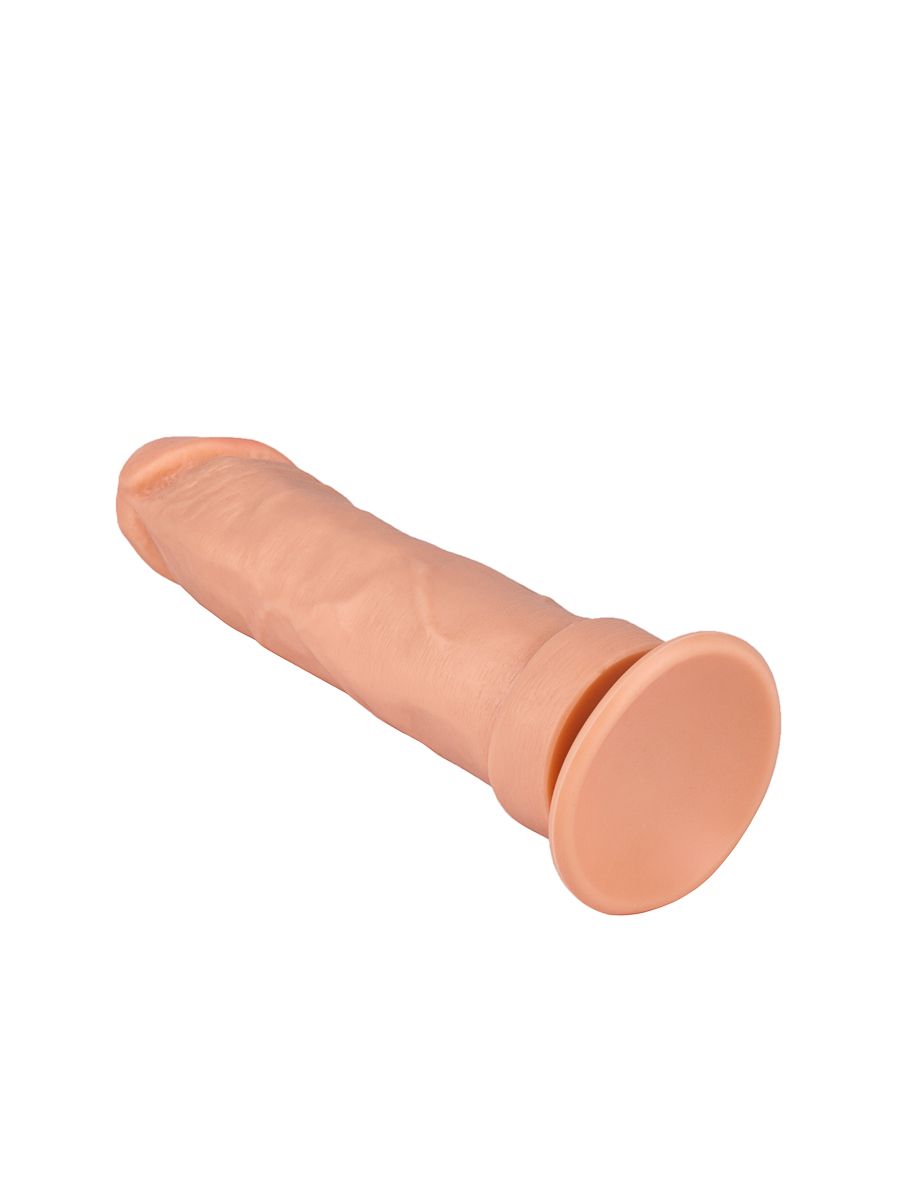 Фаллоимитатор без мошонки на присоске - 20,5 см. 4
