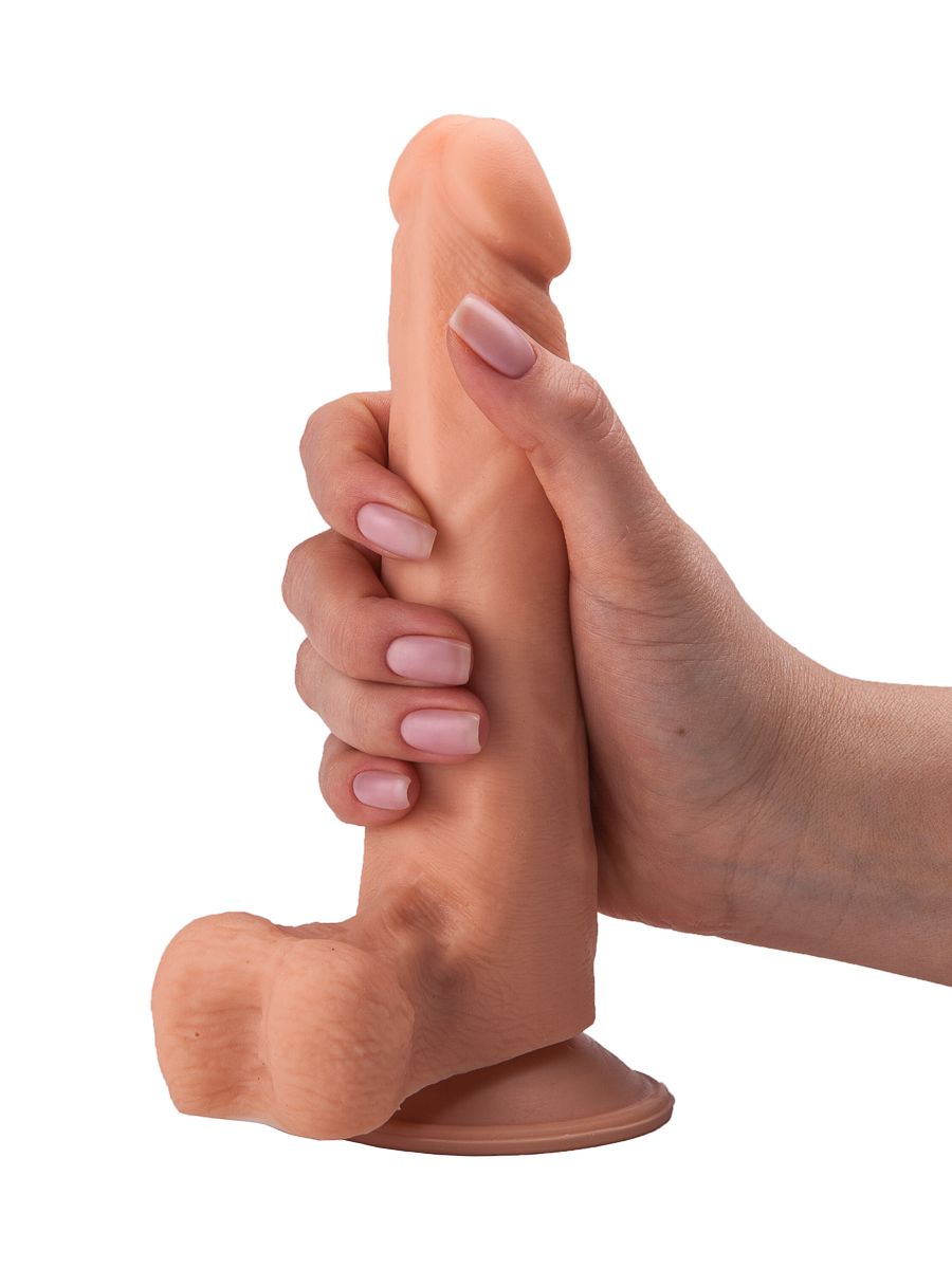 Фаллоимитатор-реалистик с присоской - 16,5 см. 5