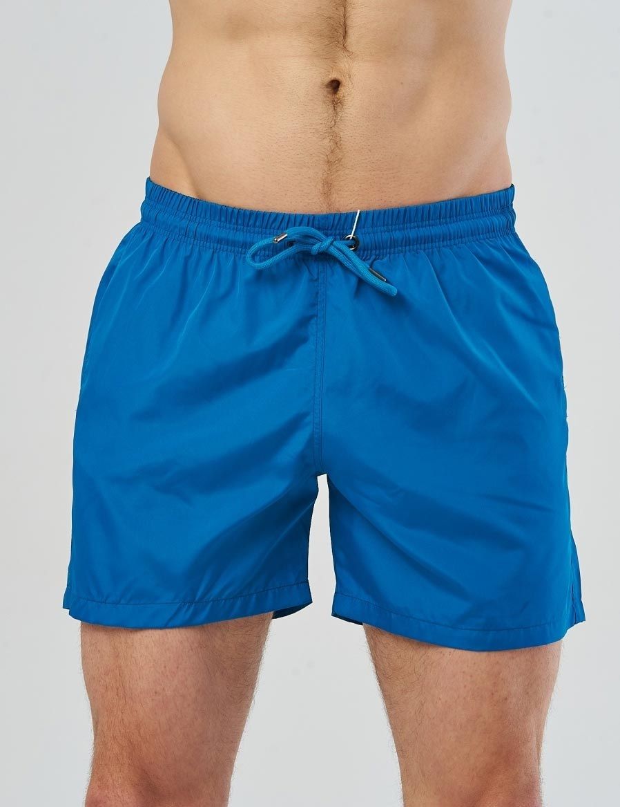 Мужские плавки-шорты с поясом на резинке 15