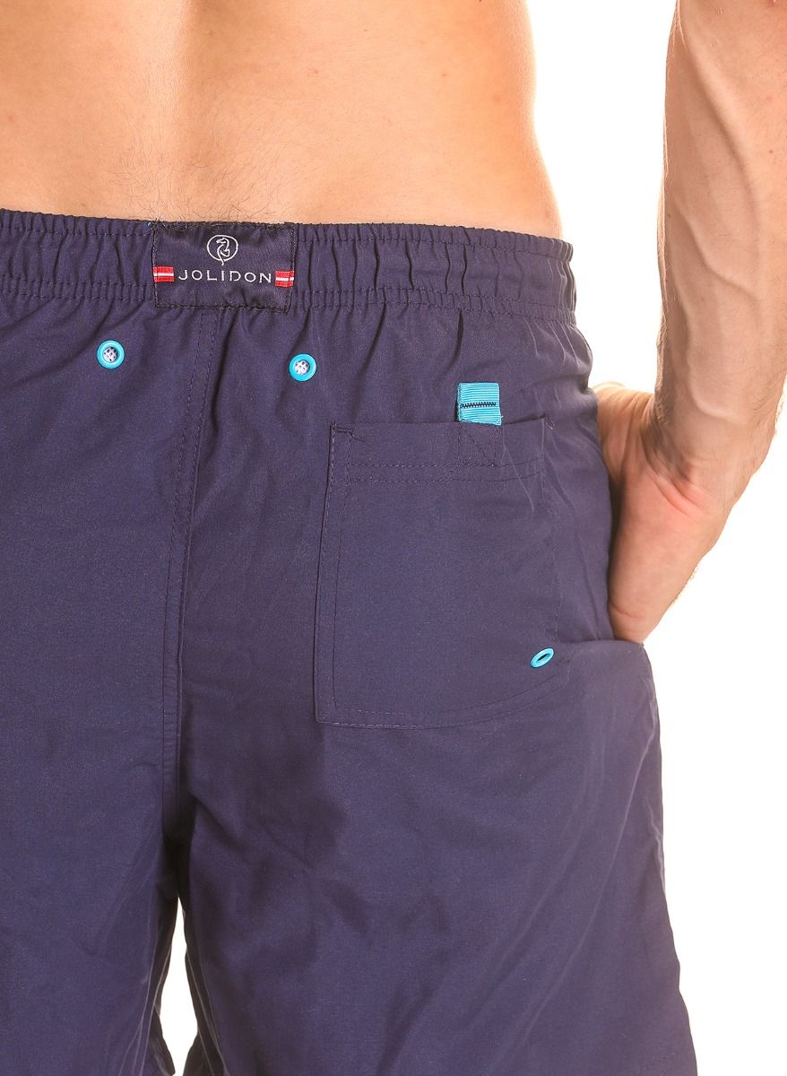 Мужские плавки-шорты с поясом на резинке 6