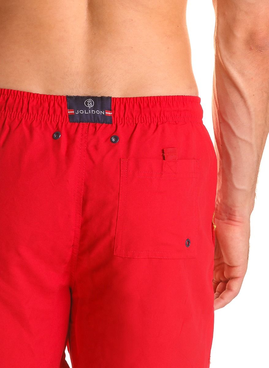 Мужские плавки-шорты с поясом на резинке 11