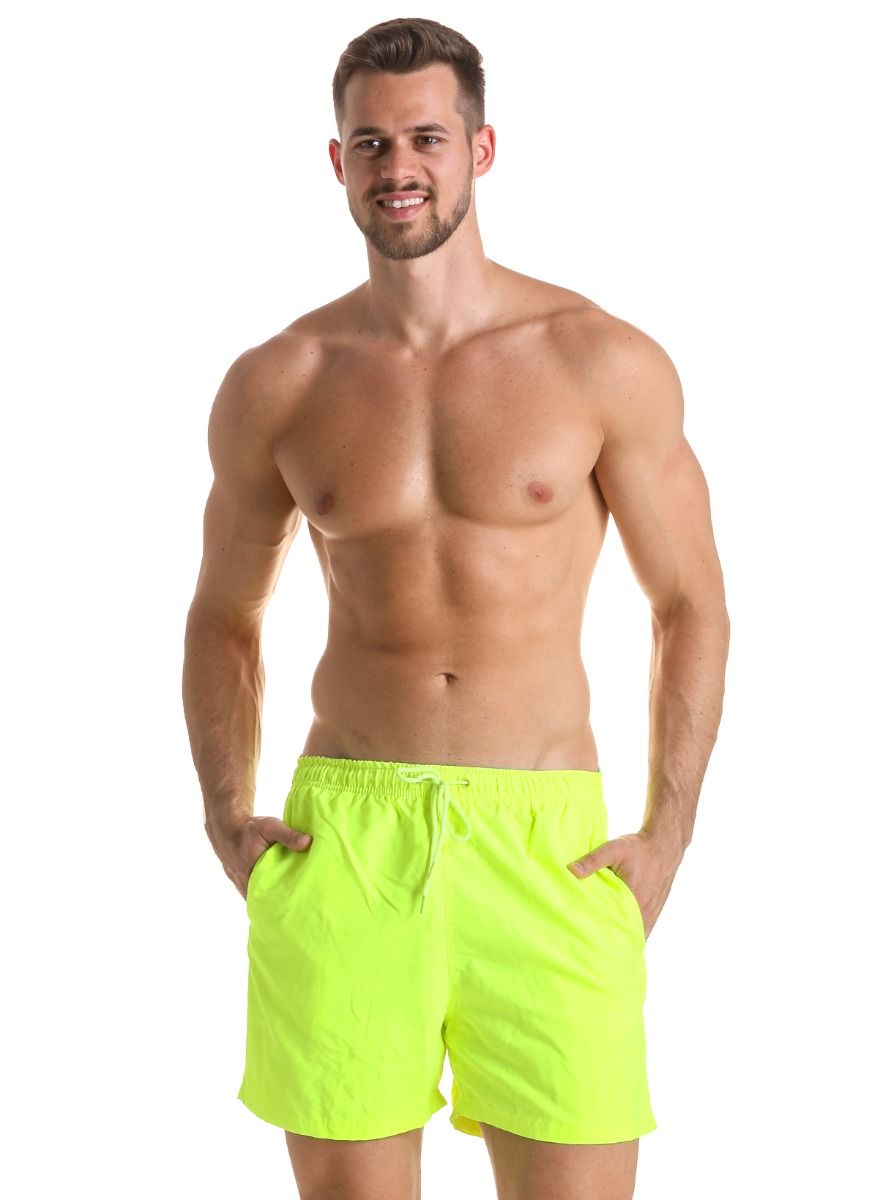 Мужские плавки-шорты с поясом на резинке 12