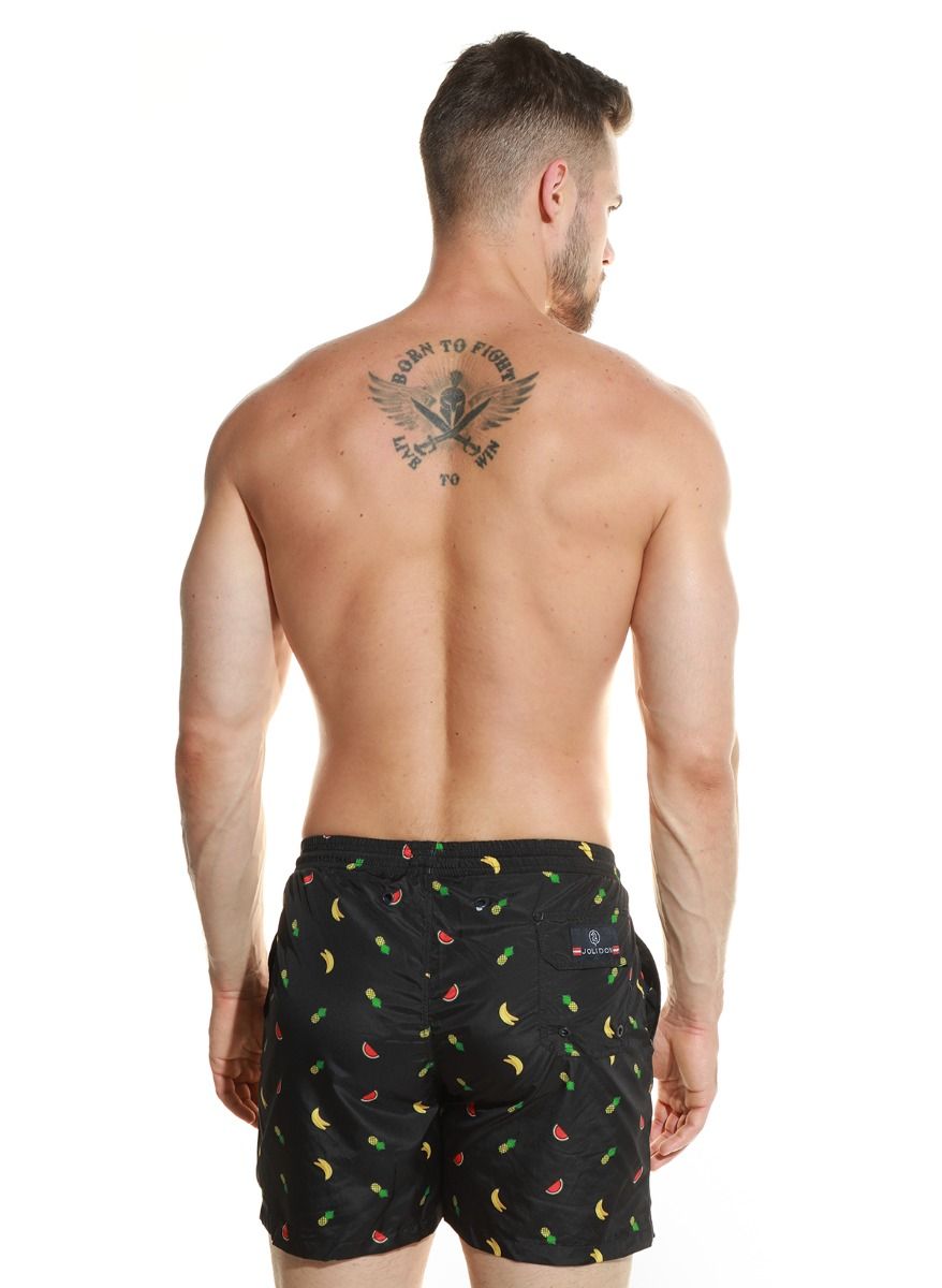 Мужские пляжные шорты с принтом в виде фруктов 4