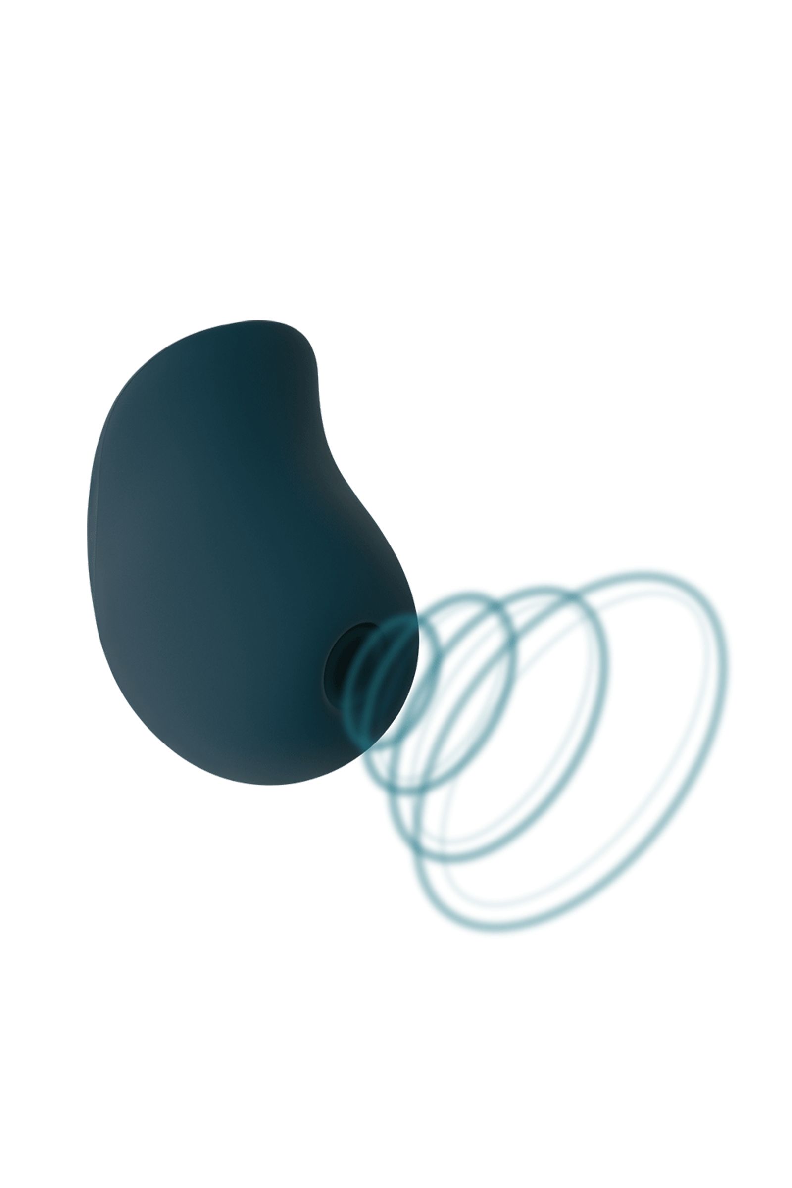 Темно-зеленый вакуум-волновой бесконтактный стимулятор клитора Mea 3