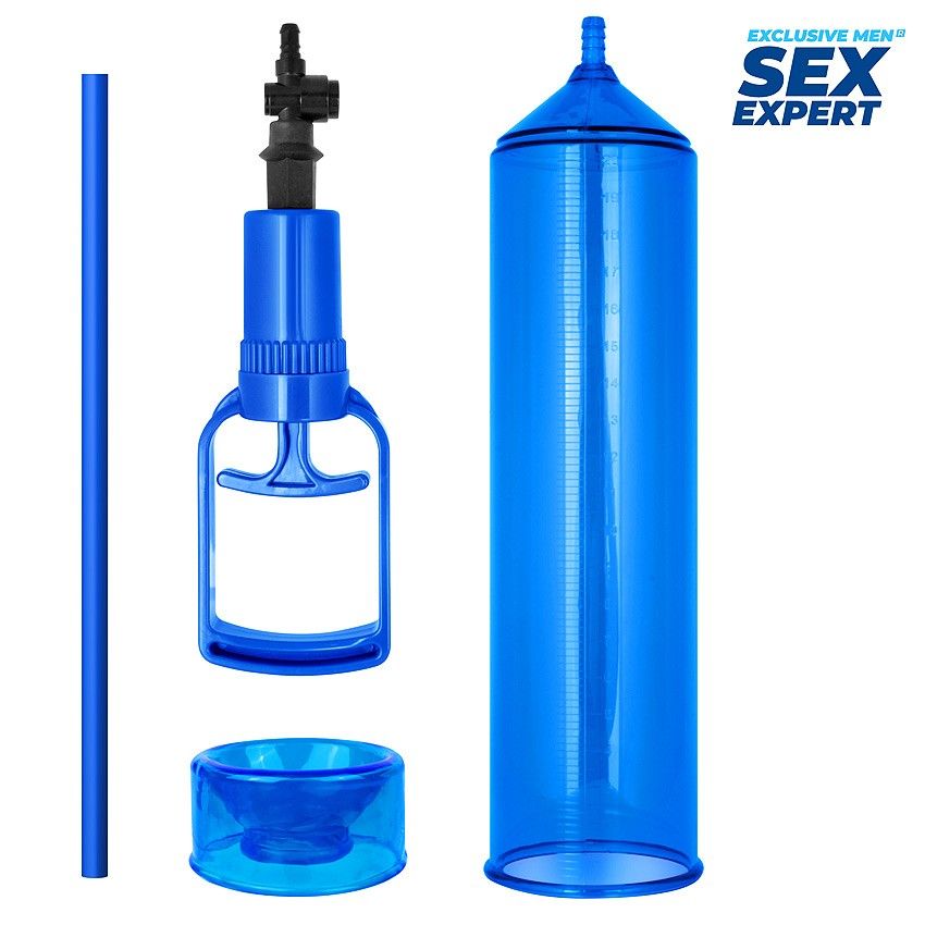 Синяя вакуумная помпа с уплотнительной насадкой 2