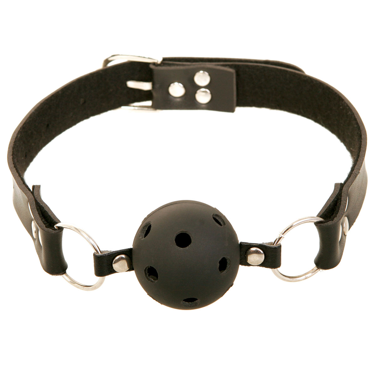 Кляп с отверстиями Breathable Ball Gag 3
