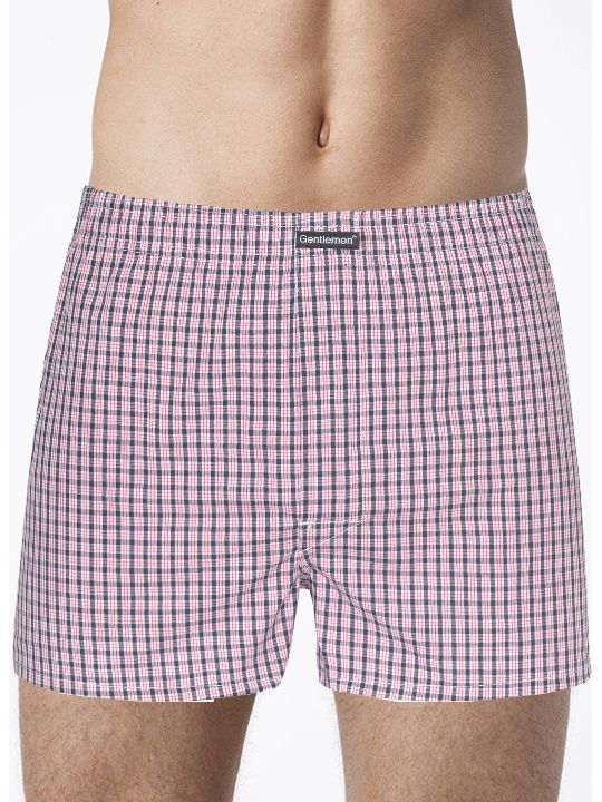 Классические мужские боксеры в клетку 1