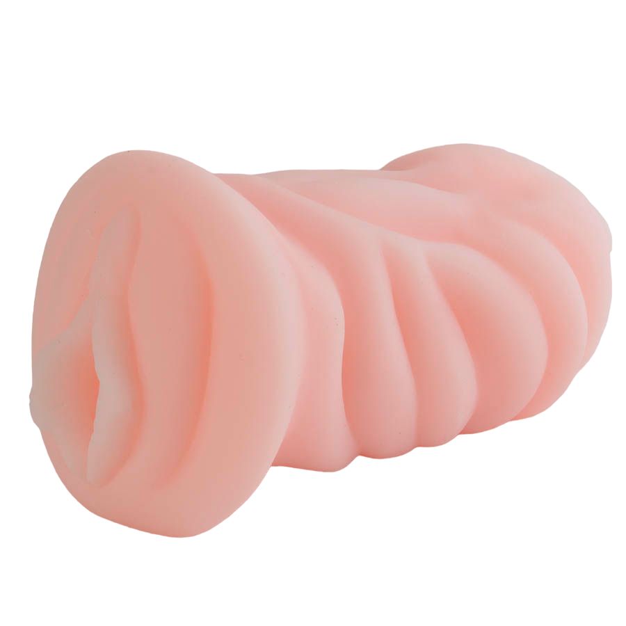 Телесный мастурбатор-вагина с углублениями под пальцы 1