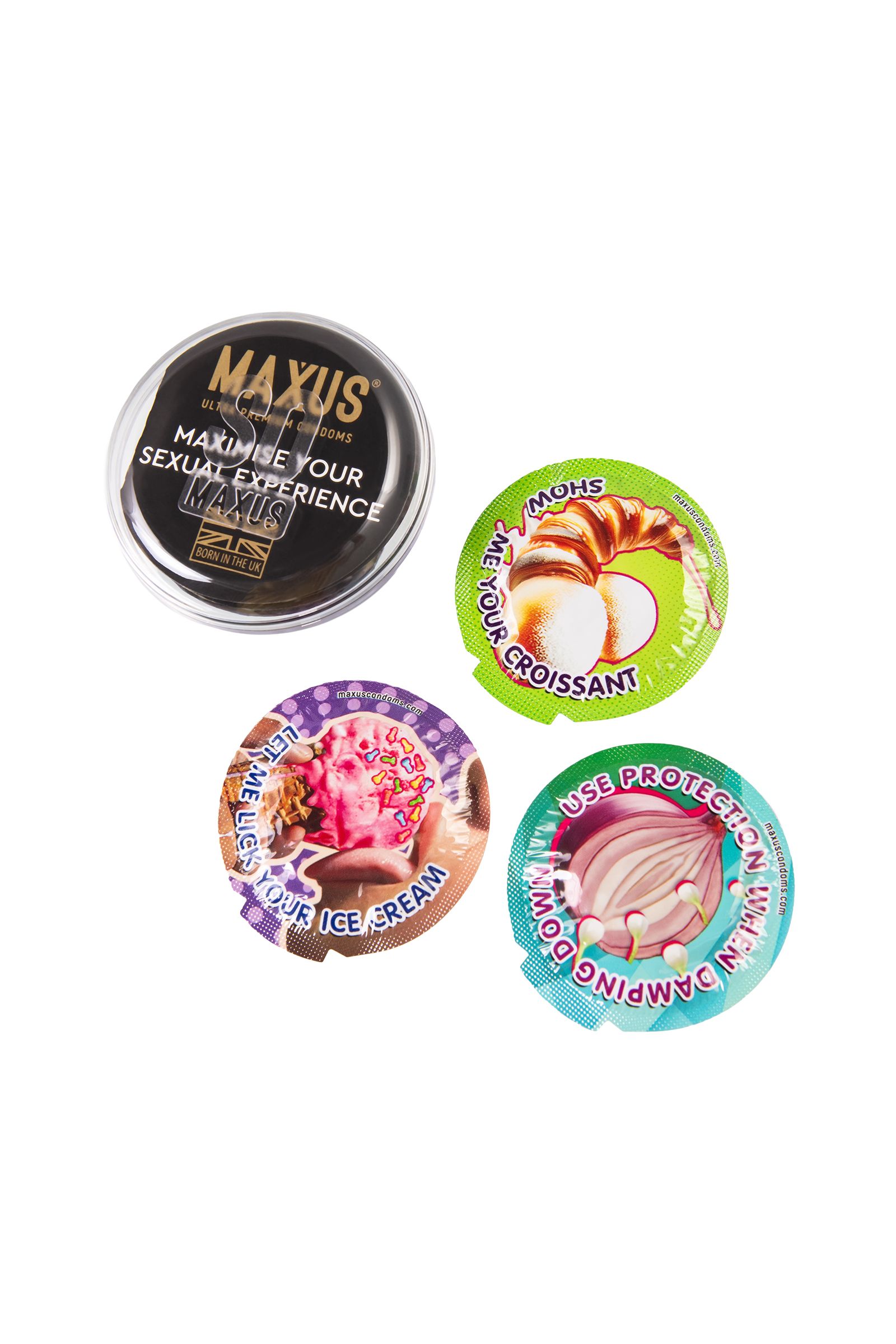 Ультратонкие презервативы MAXUS AIR Ultra Thin - 3 шт. 4