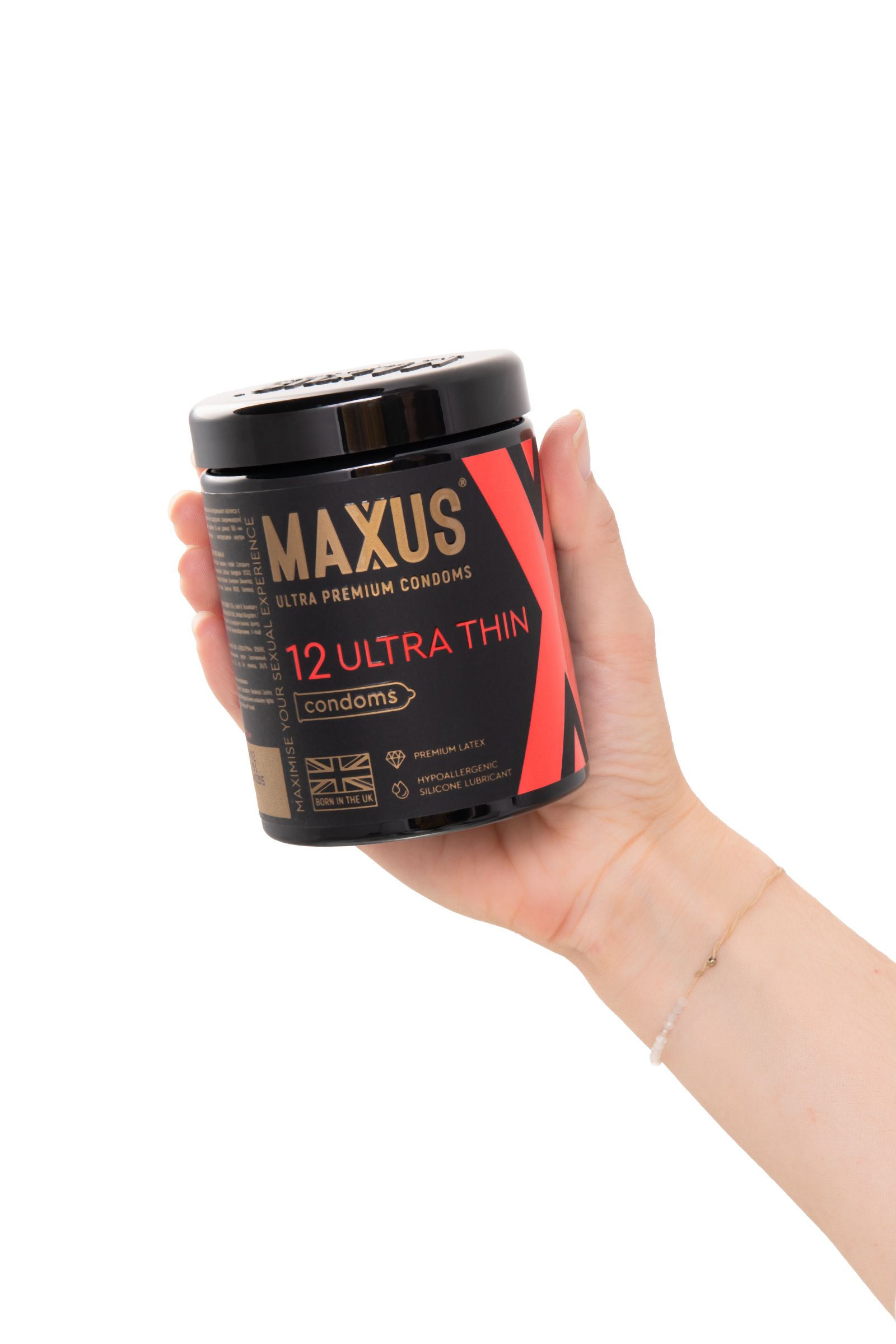 Ультратонкие презервативы MAXUS Ultra Thin - 12 шт. 4