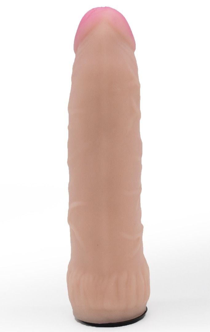 Страпон телесного цвета с регулируемыми трусиками - 15,7 см. 3