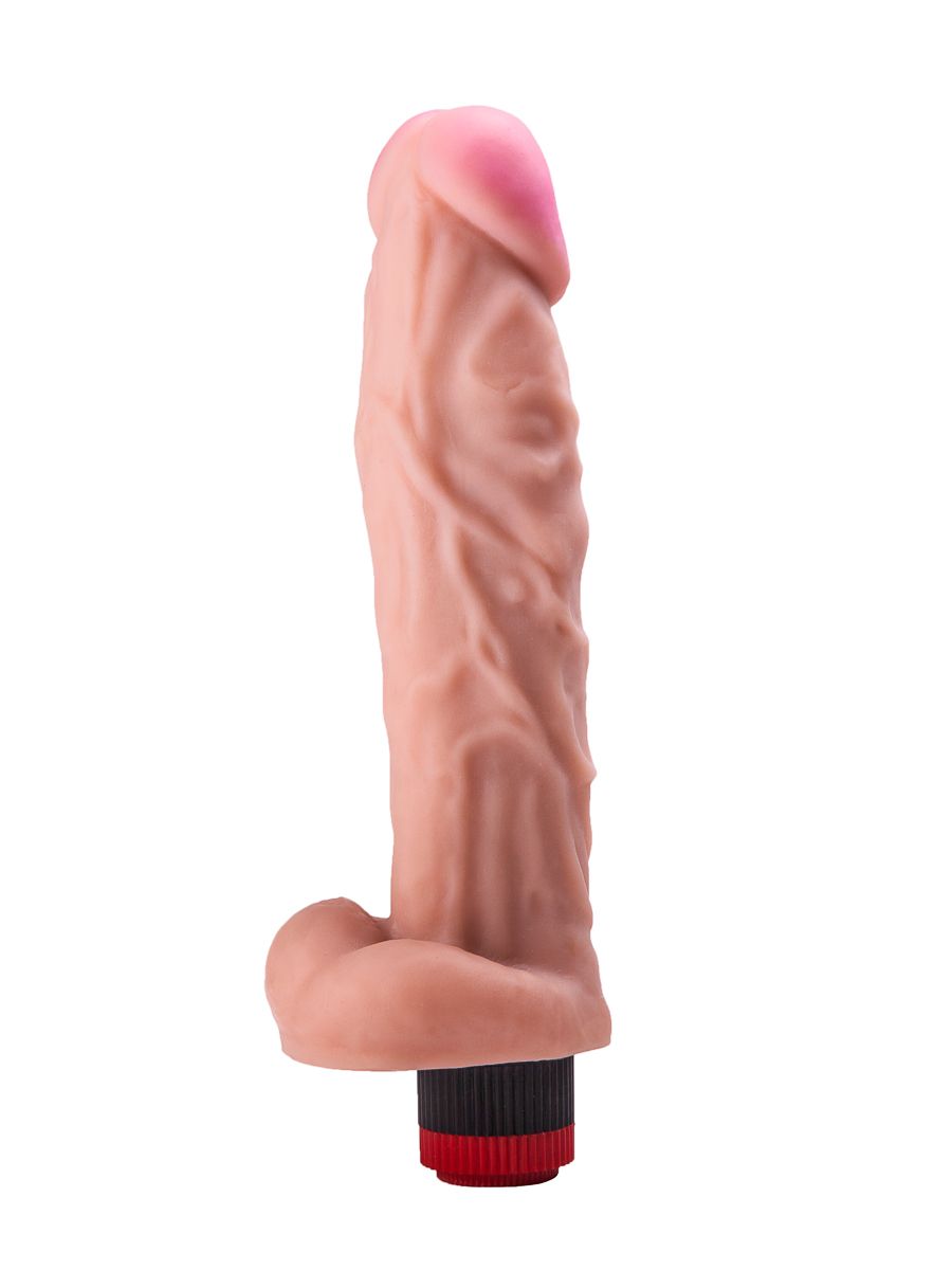 Большой вибратор-реалистик - 25,7 см. 5