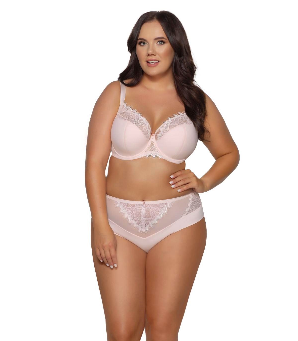 Бюстгальтер Rossa с чашками +size на тонком поролоне 2