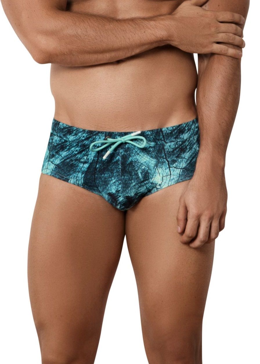 Синие принтованные плавки Madero Swimsuit Brief 1