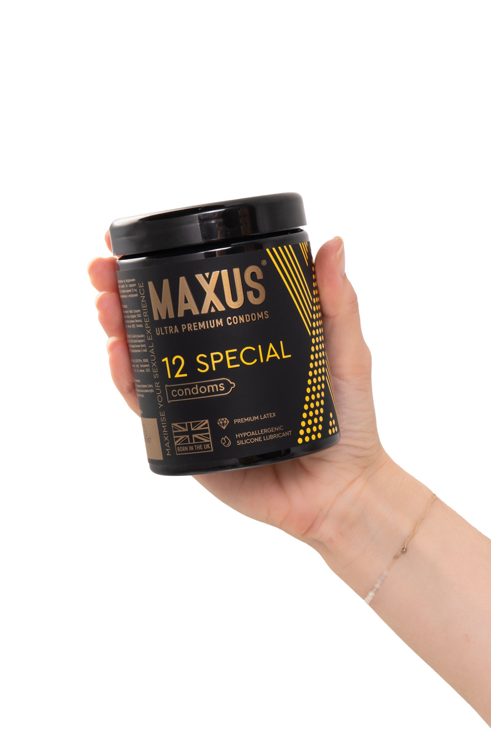 Презервативы с точками и рёбрами MAXUS Special - 12 шт. 4