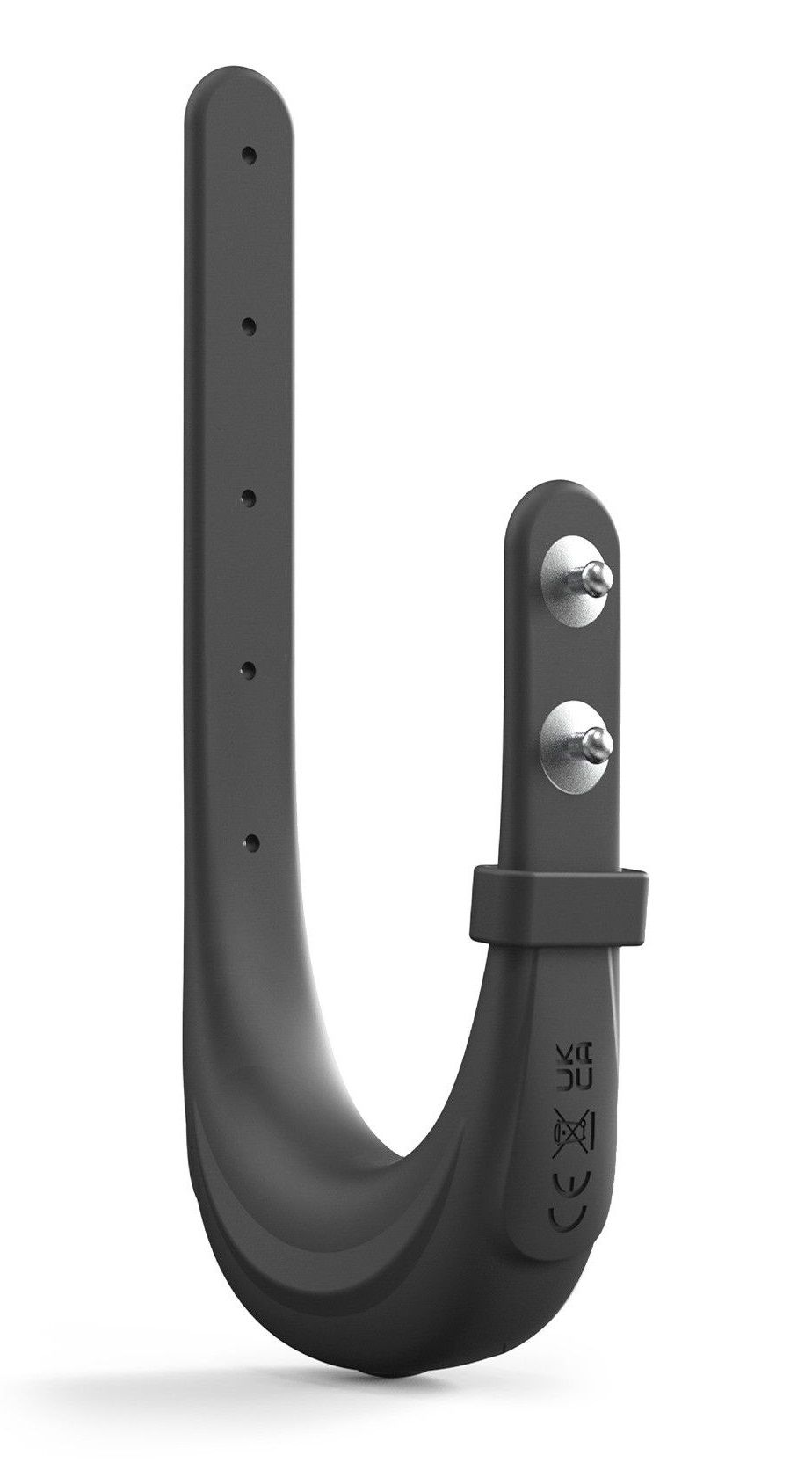 Черное эрекционное виброкольцо Fit Vibe Ring 2