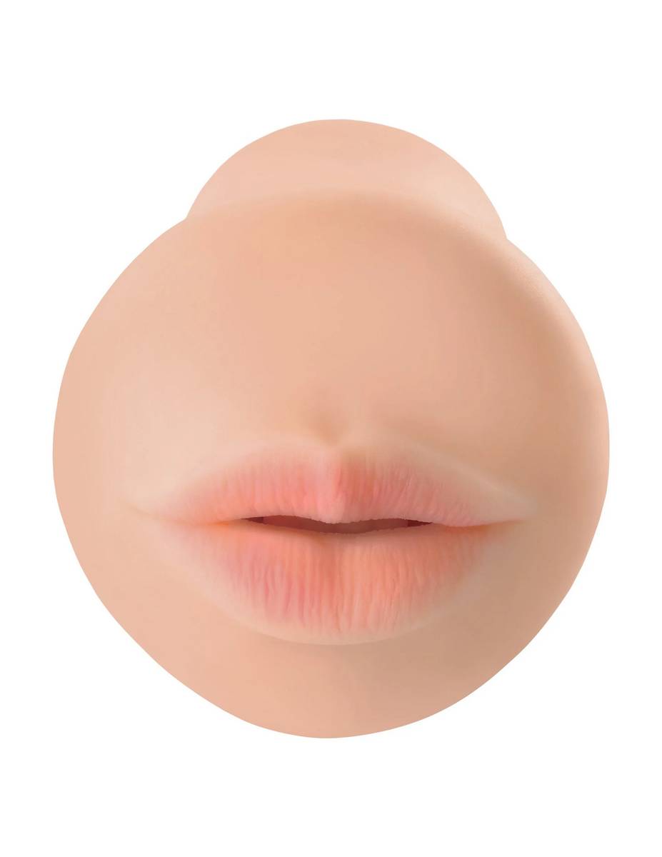 Телесный мастурбатор-ротик Deep Throat Cocksucker 3