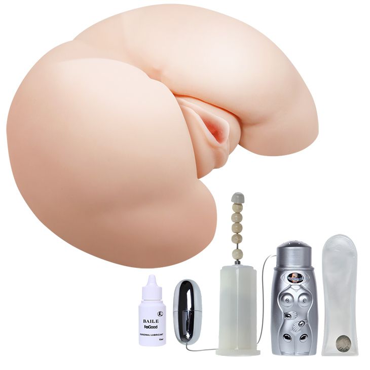 Вибрирующий мастурбатор-попка с ротацией и пультом управления 2