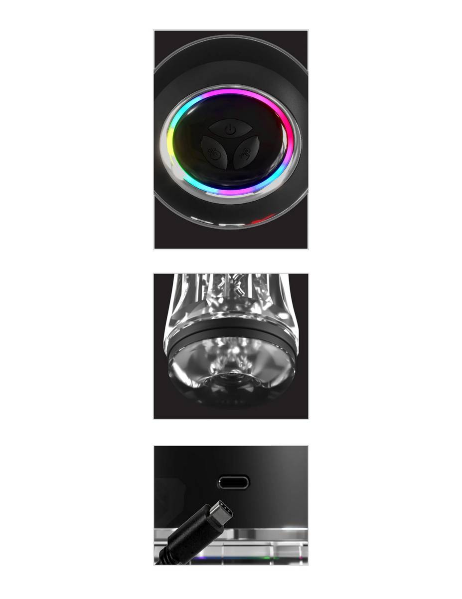 Автоматический мастурбатор с функцией всасывания ViewTube Pro 4