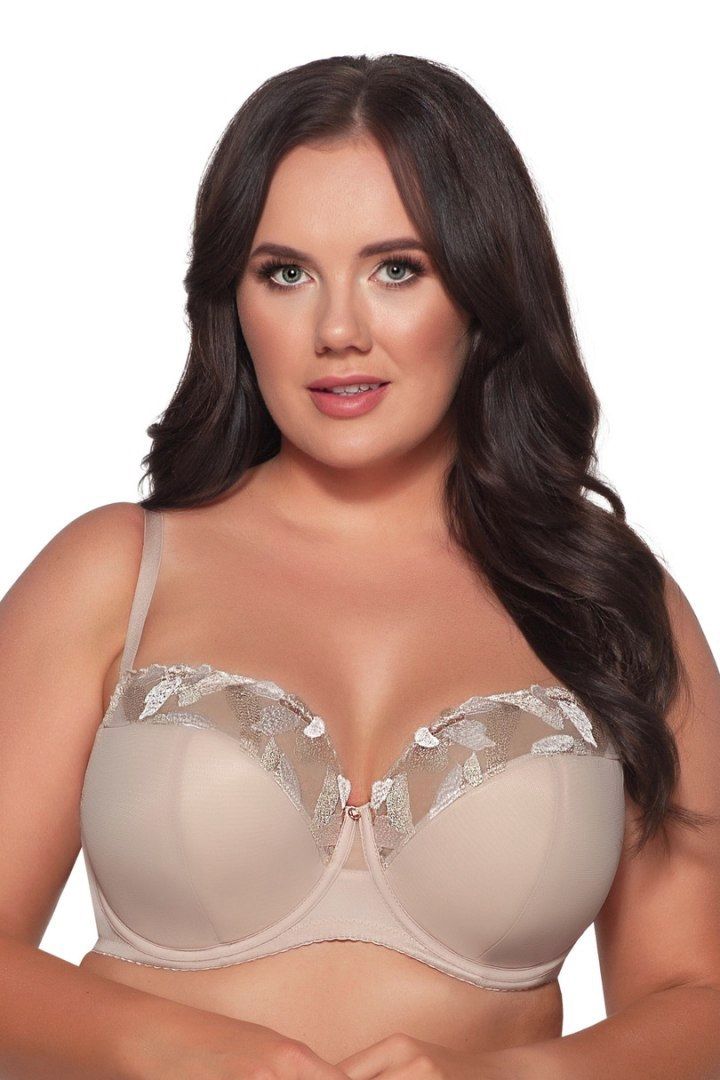 Бюстгальтер Masumi с чашками +size на тонком поролоне 1