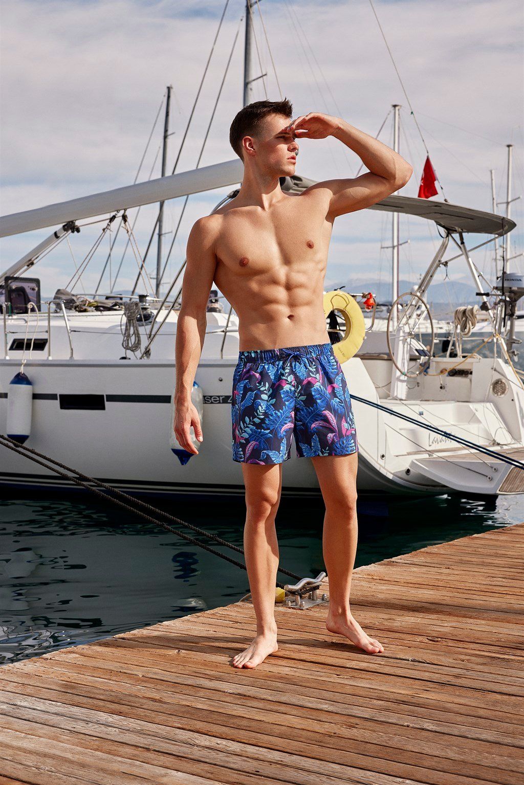 Мужские шорты для плавания Doreanse Neon Tropical 3