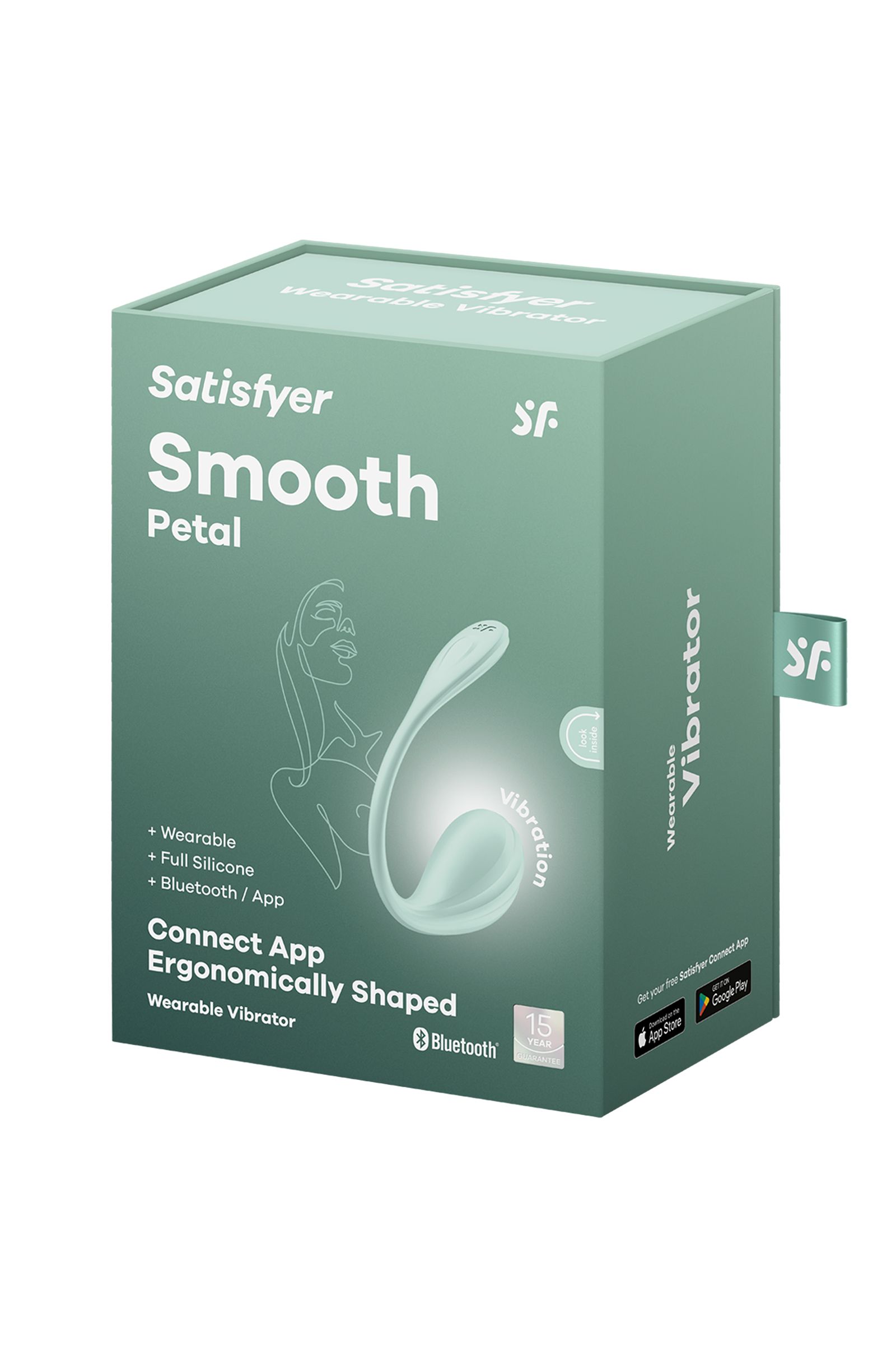 Мятное виброяйцо Smooth Petal 5