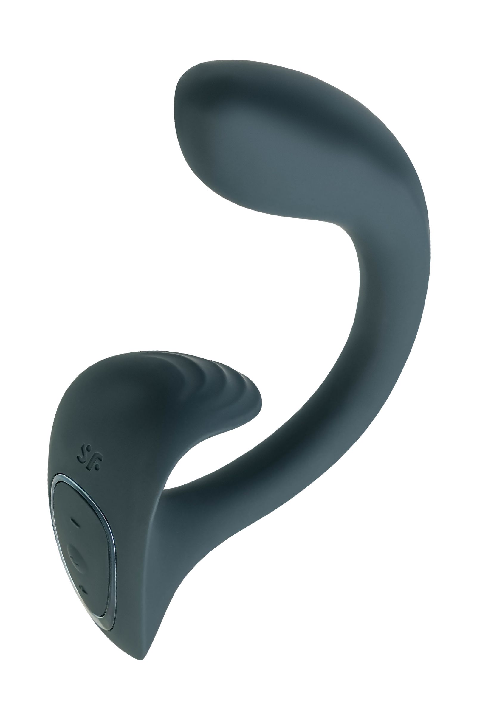 Темно-серый вибратор для G-стимуляции G for Goddess 1 4