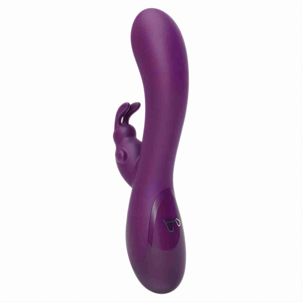 Фиолетовый вибратор-кролик Craybit Rabbit Vibrator - 21 см. 2
