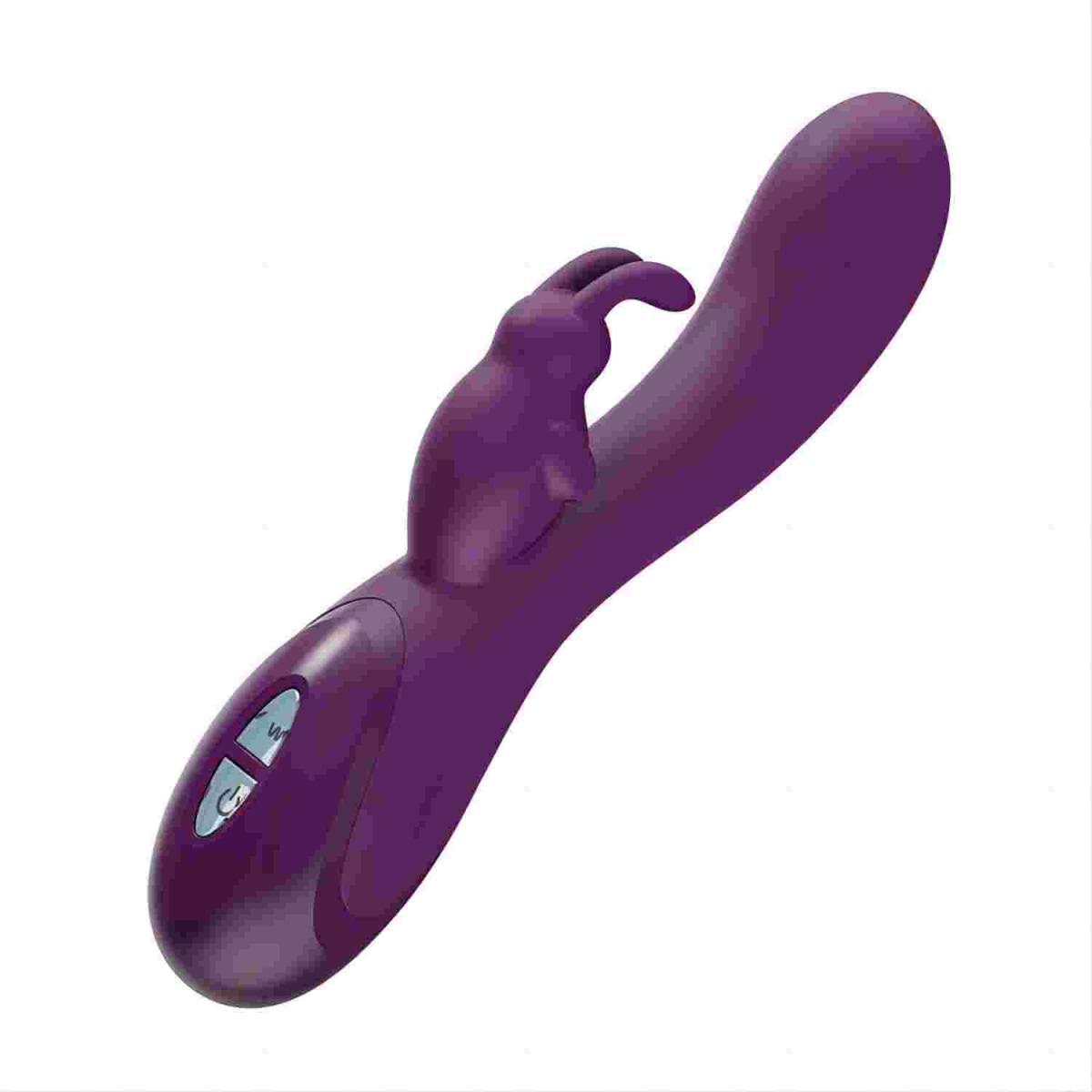 Фиолетовый вибратор-кролик Craybit Rabbit Vibrator - 21 см. 5