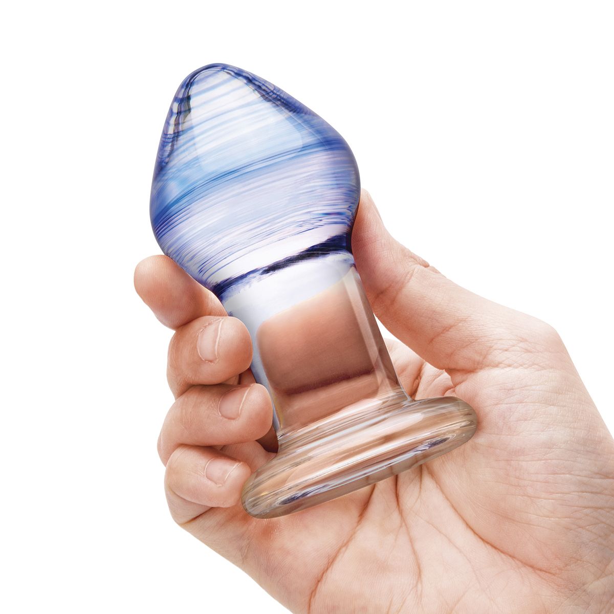 Набор из 3 стеклянных анальных пробок Pleasure Droplets Plug Set 3