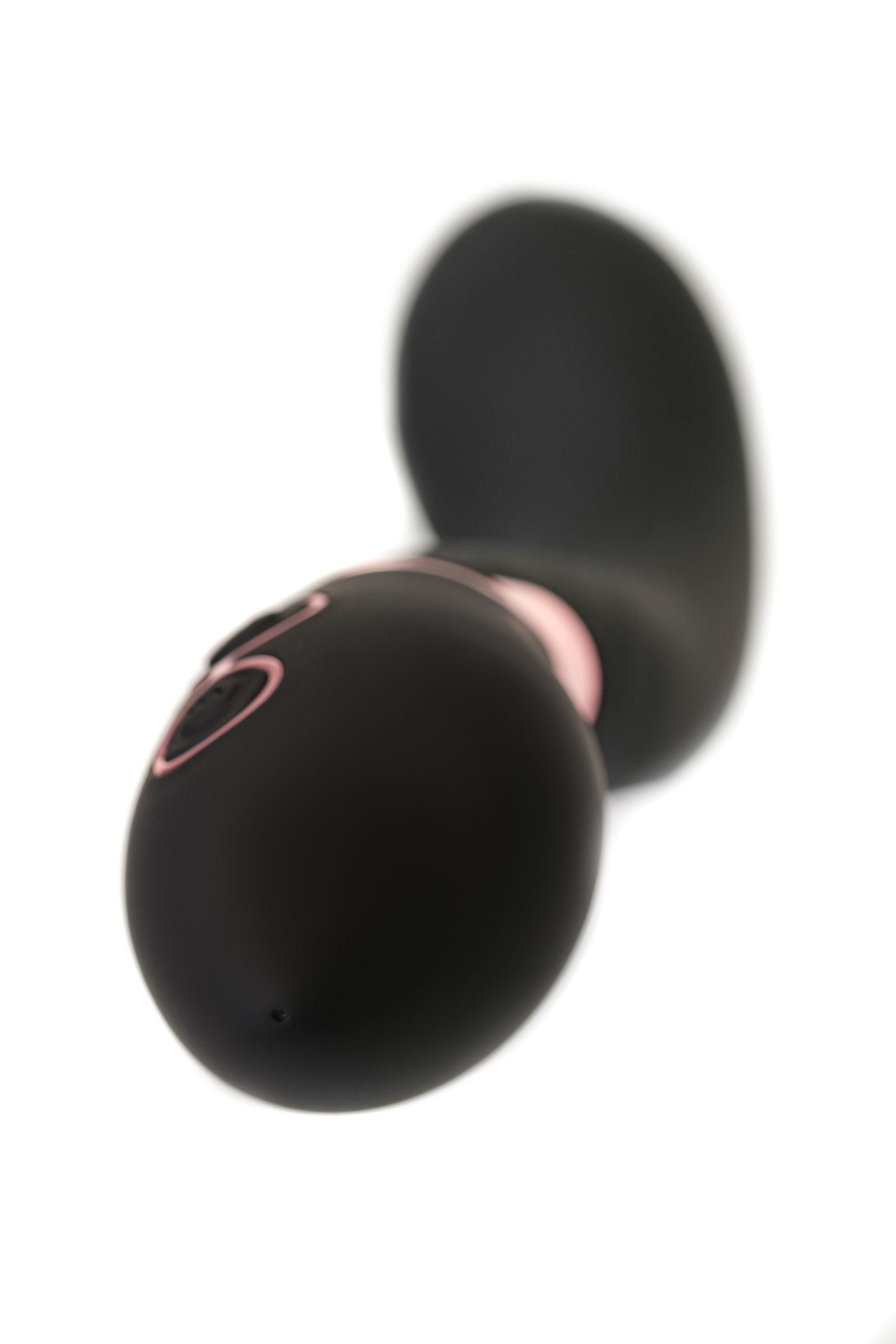 Черный силиконовый вибратор Torrent - 20,5 см. 12