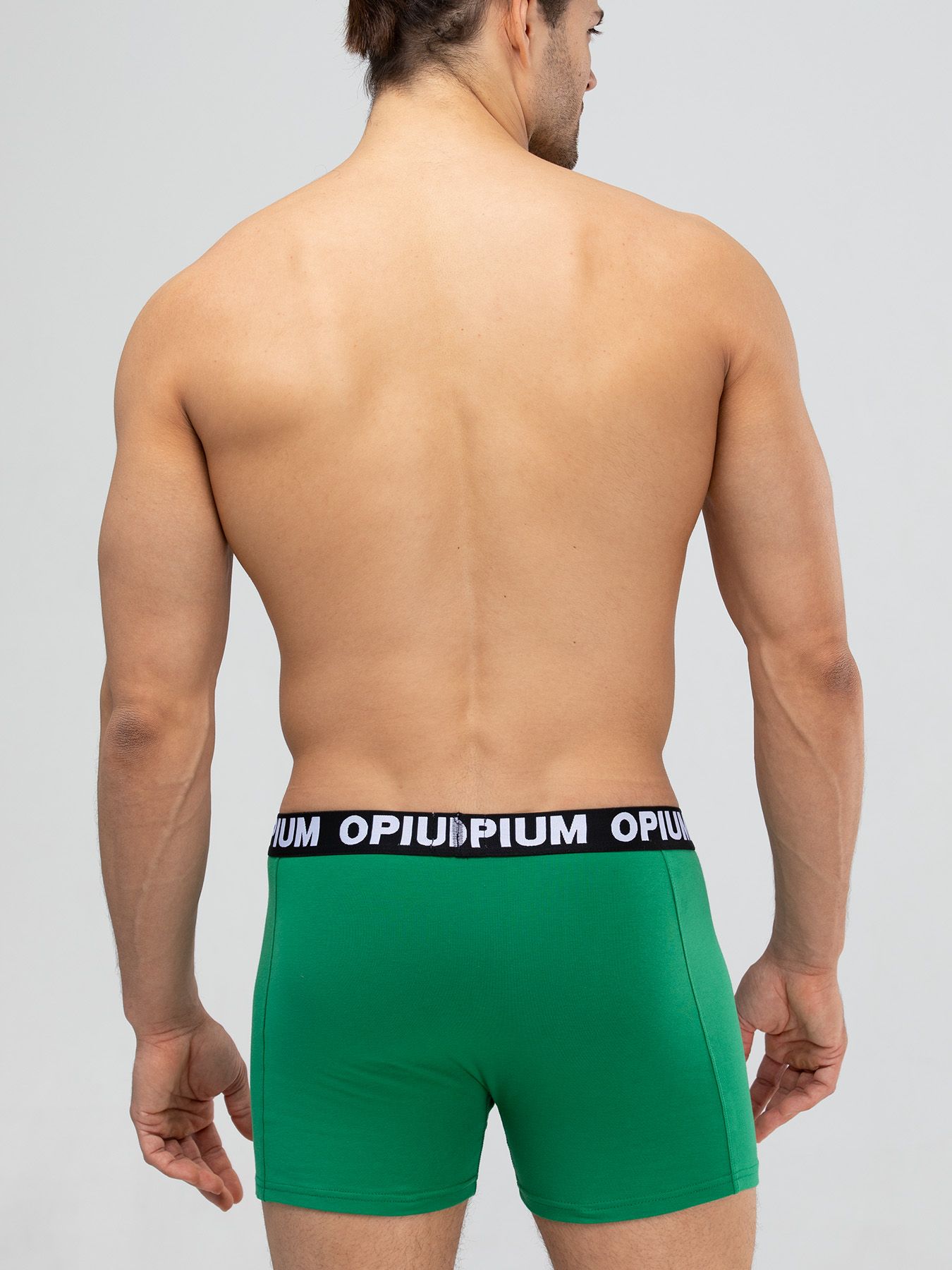 Хлопковые трусы-боксеры с двойным гульфиком 2