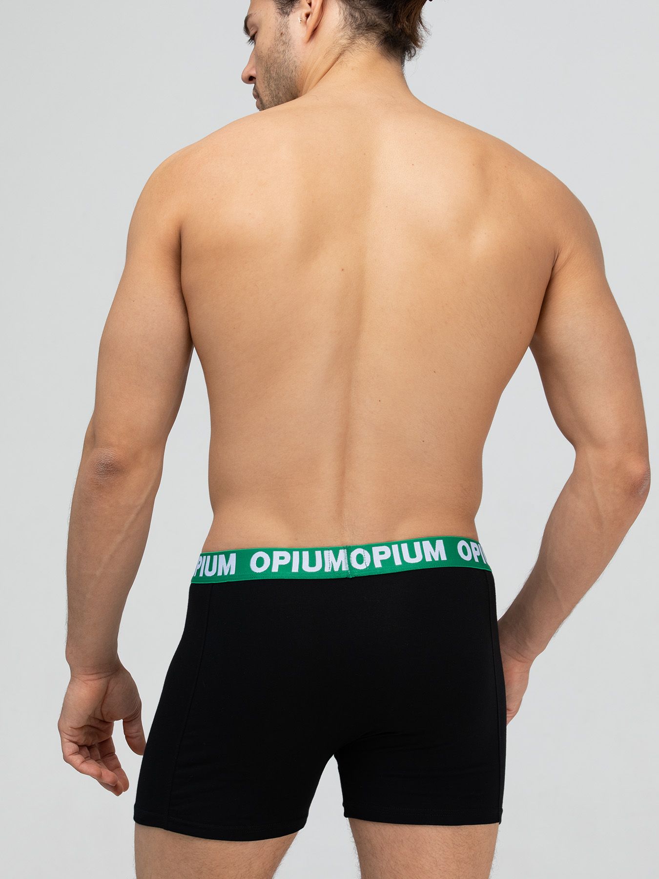 Хлопковые трусы-боксеры с двойным гульфиком 4