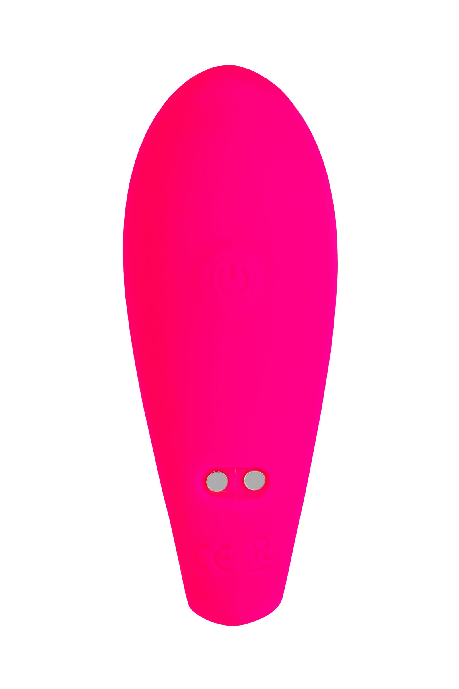 Розовый вибратор для пар Prawno с пультом ДУ 6