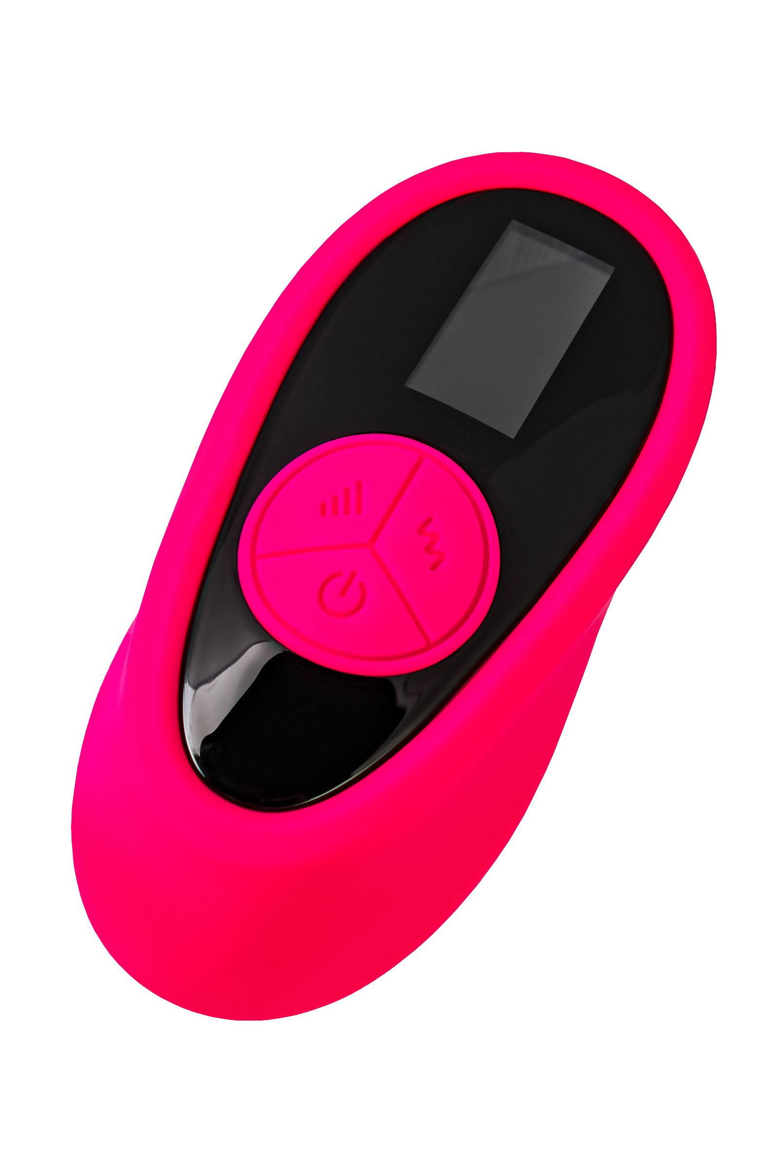 Розовый вибратор для пар Prawno с пультом ДУ 7