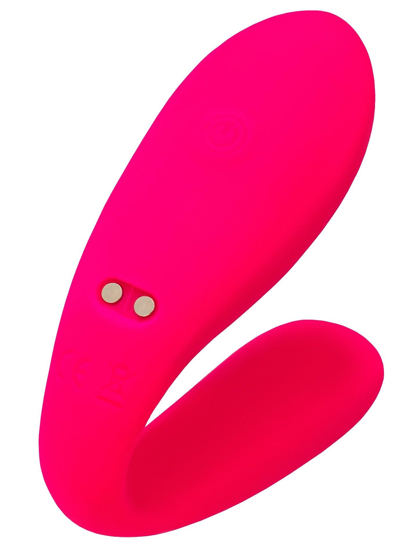 Розовый вибратор для пар Prawno с пультом ДУ 1