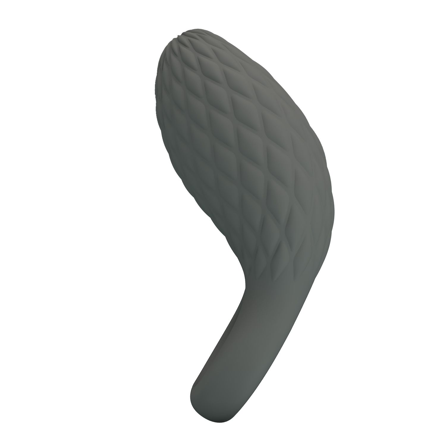 Серое эрекционное виброкольцо 3