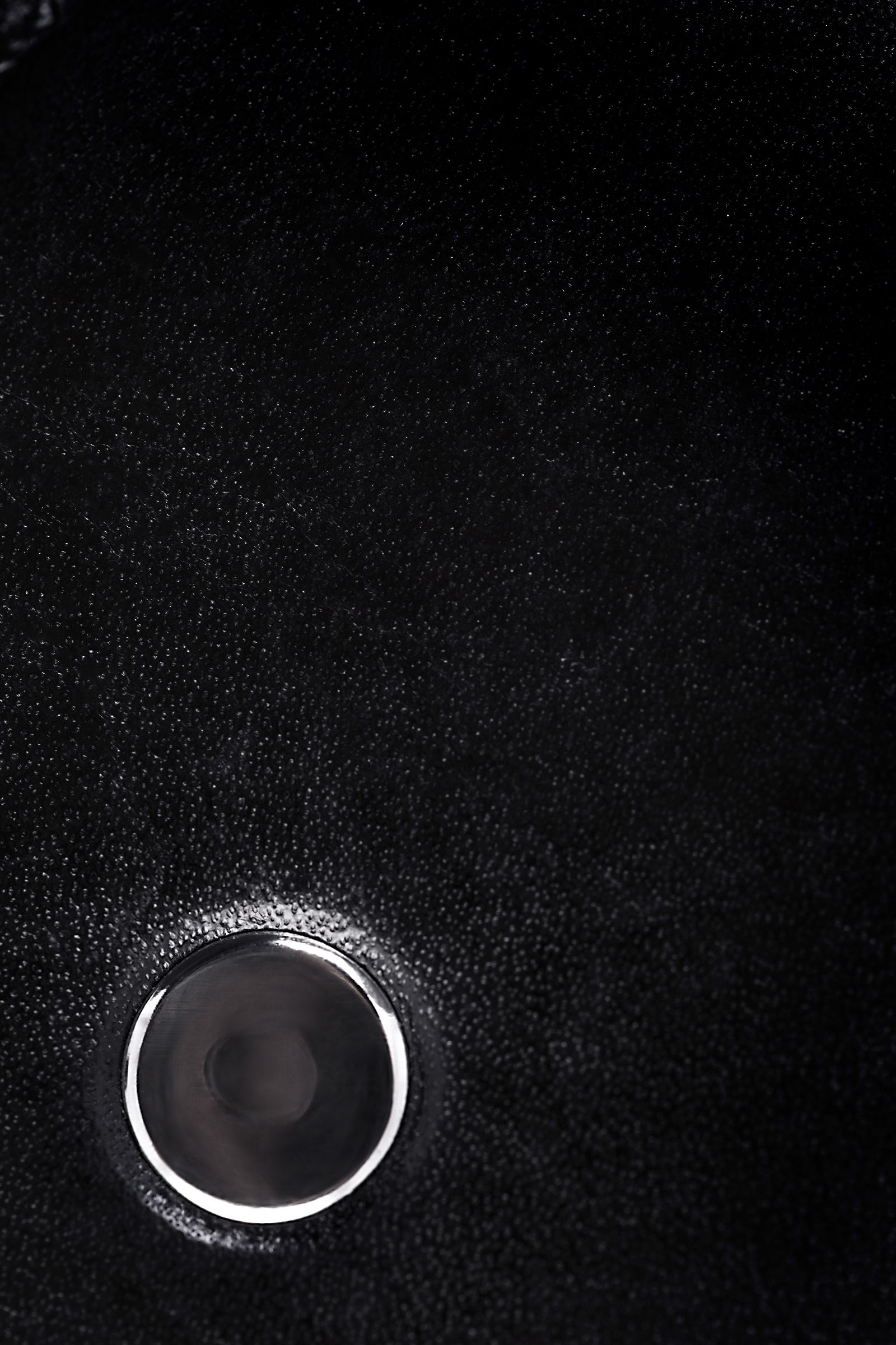 Черный твердый пэддл из натуральной кожи и дерева - 33 см. 4