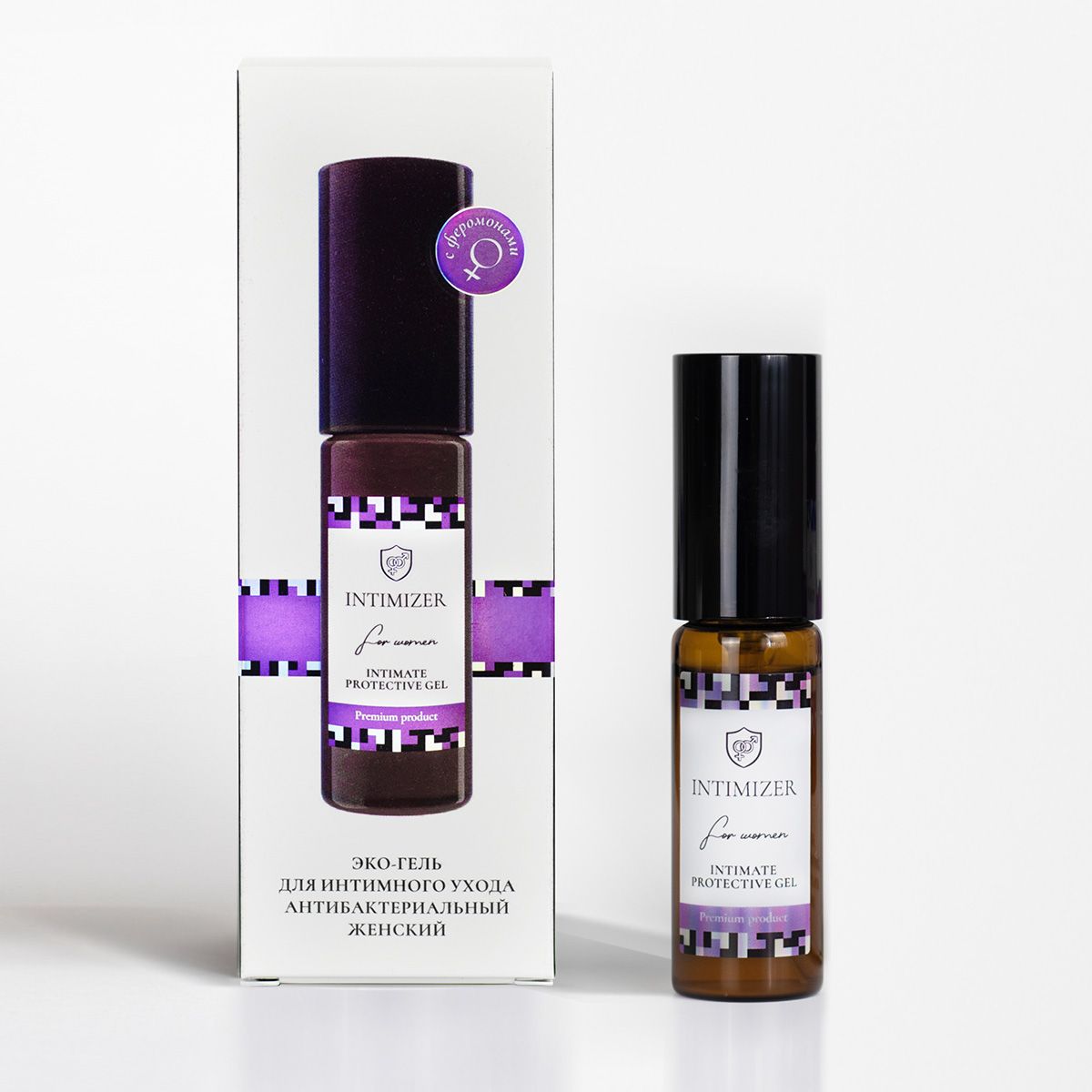 Женский антибактериальный эко-гель для интимного ухода Intimizer - 20 мл. 1