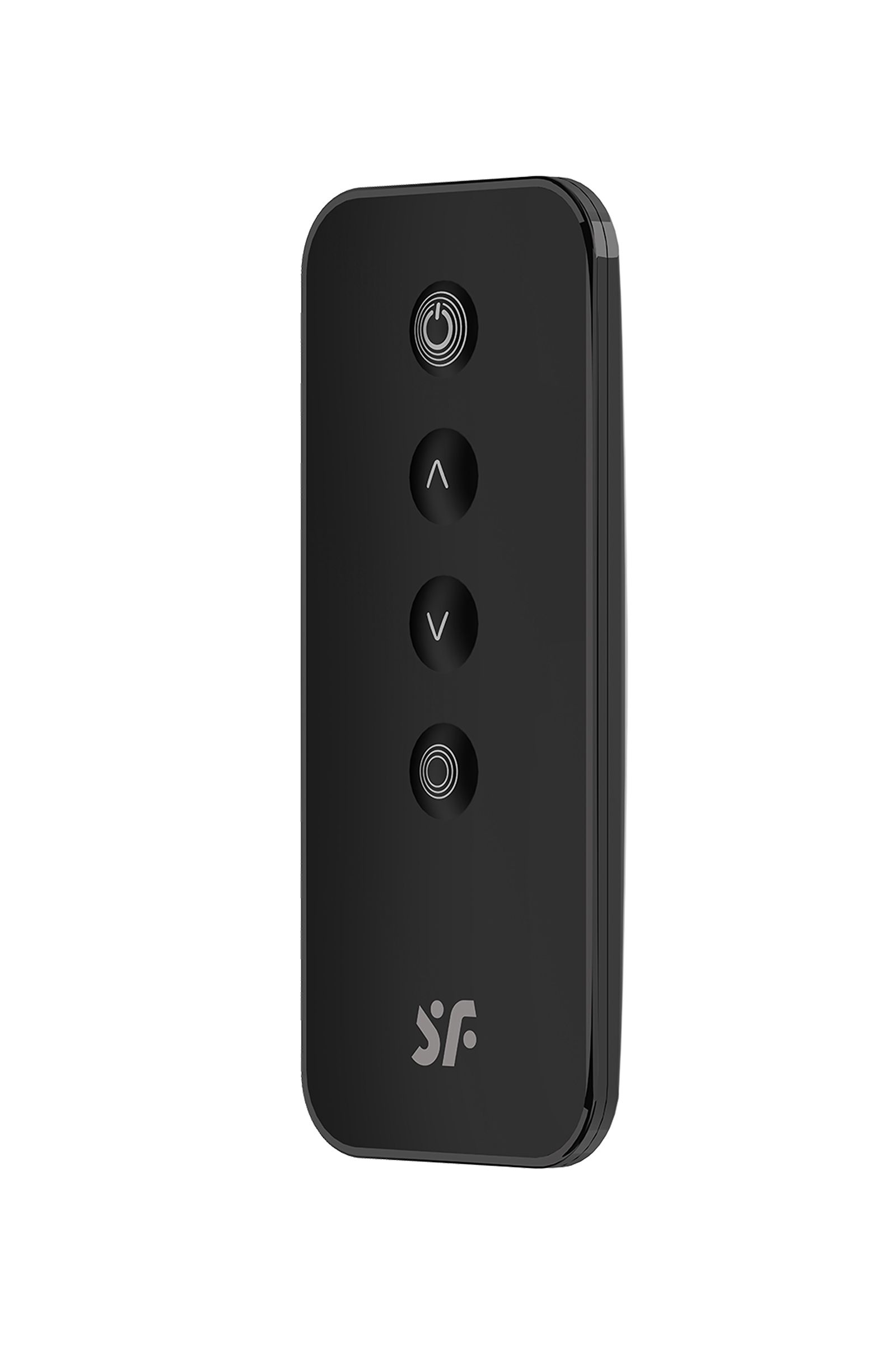 Черное виброяйцо Ribbed Petal с пультом ДУ 5