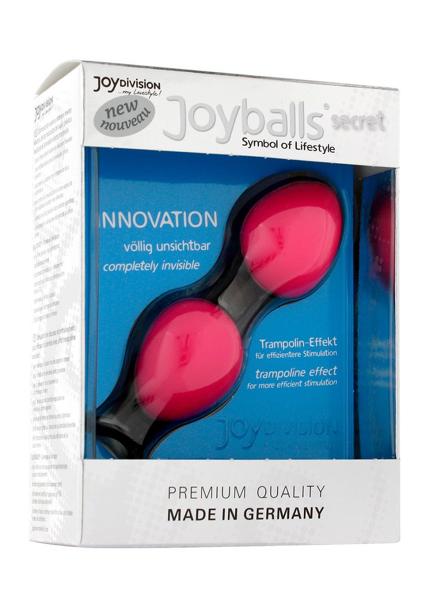 Розовые вагинальные шарики Joyballs Secret 2