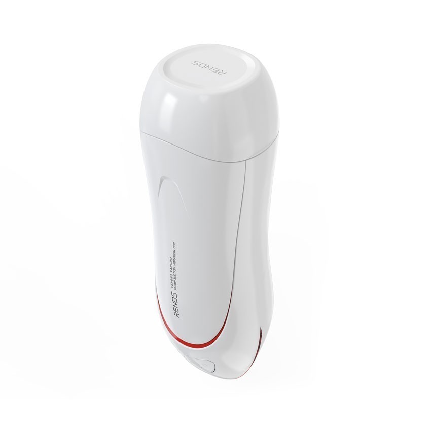 Белый вибромастурбатор со сжатием и голосовым сопровождением 14