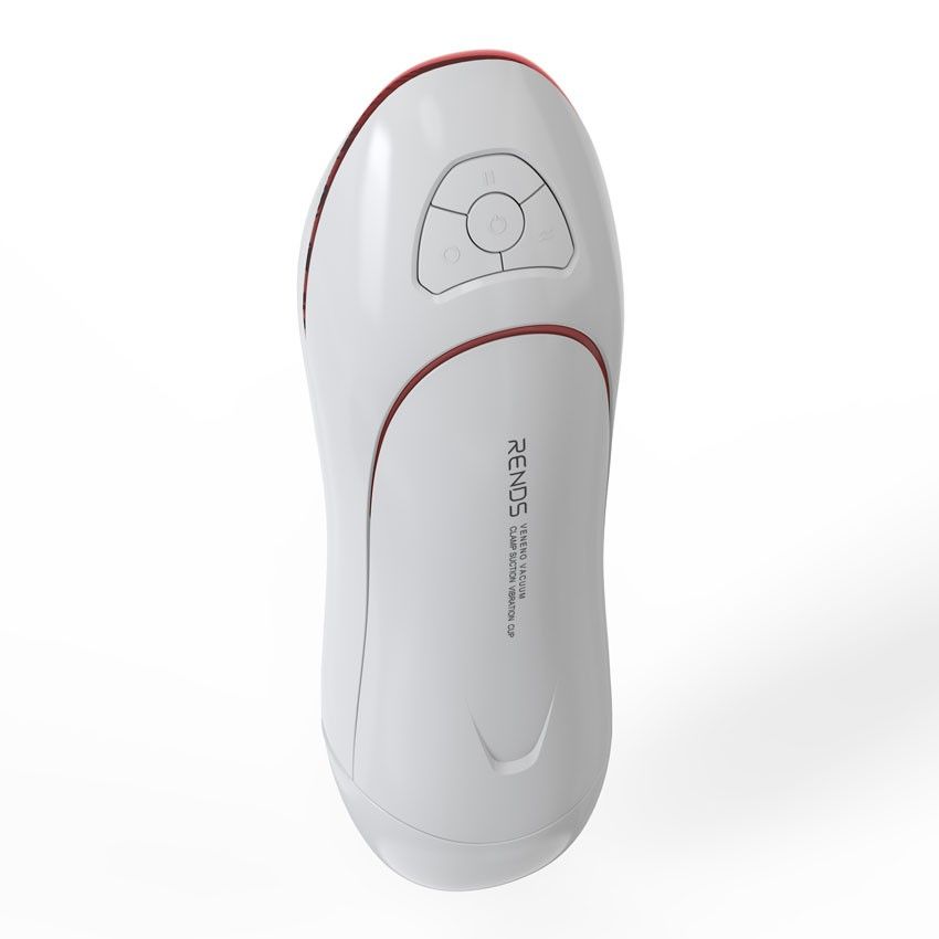 Белый вибромастурбатор со сжатием и голосовым сопровождением 4