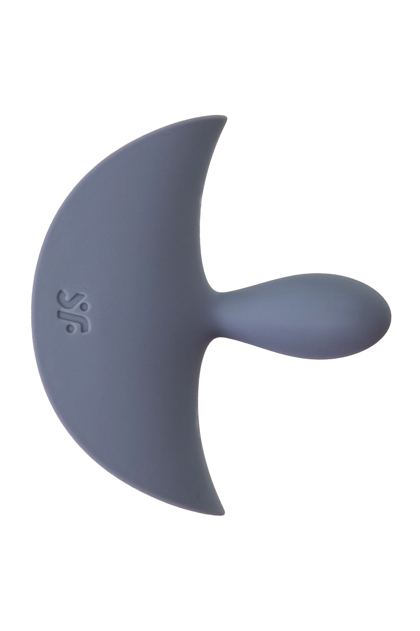 Серая анальная вибровтулка Booty Absolute Beginners 2 - 7,9 см. 4