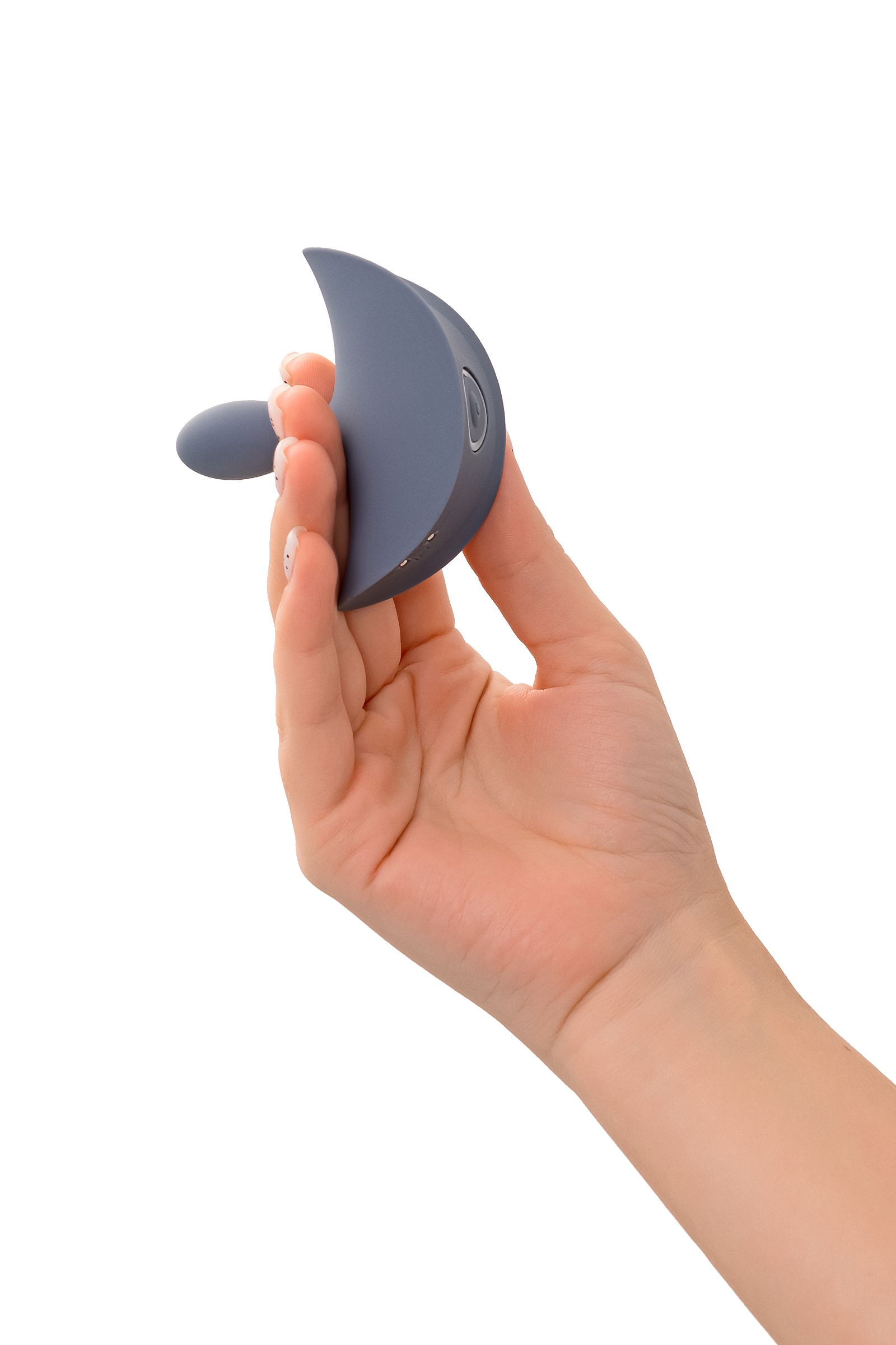 Серая анальная вибровтулка Booty Absolute Beginners 2 - 7,9 см. 5